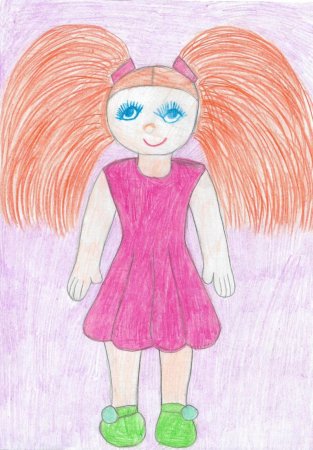 Рисунок на тему любимая игрушка