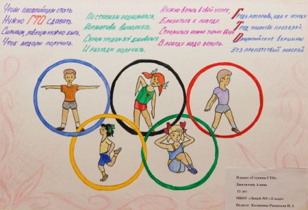 Плакат физкультура