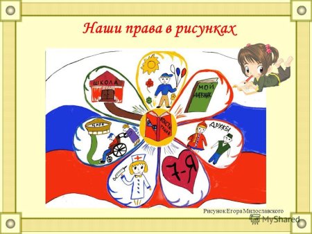 Права гражданина РФ рисунок