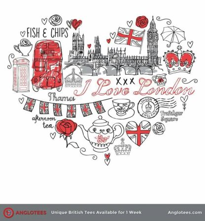 Плакат i Love English
