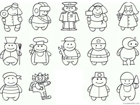 Человечек раскраска