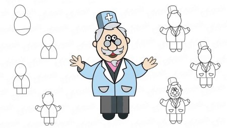 Рисование с детьми профессии