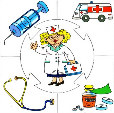 Пазлы профессии игра для малышей