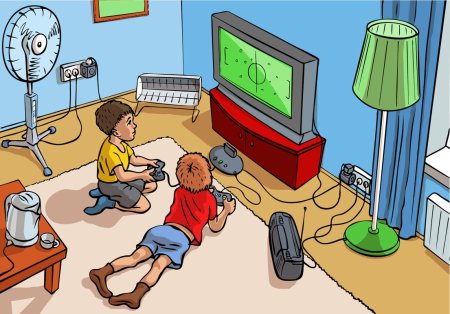 Иллюстрации Электроприборы