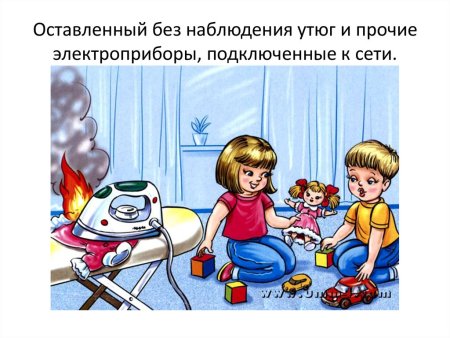 Электроприборы без присмотра