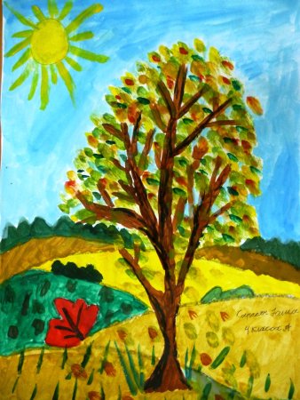 Рисование Прощай лето