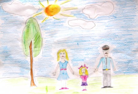 Рисунок моя семья