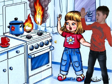 Плакат по безопасности для детей