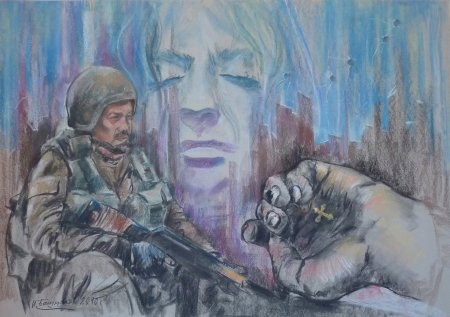 Рисунок на тему война