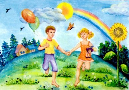 Рисование на тему Дружба