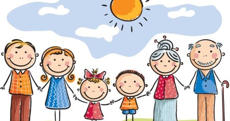 Родители и дети Графика