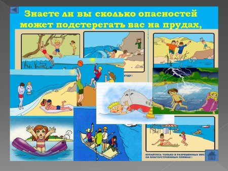 Безопасность на воде для детей