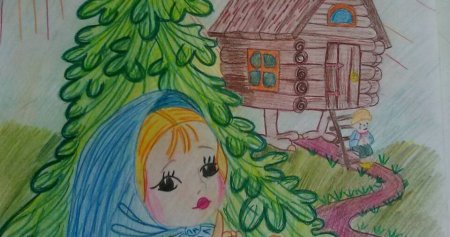 Иллюстрация к сказке гуси-лебеди 2 класс