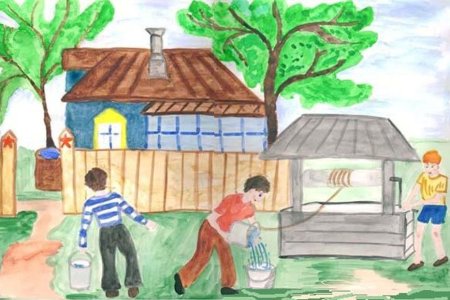 Тимур и его команда рисунок