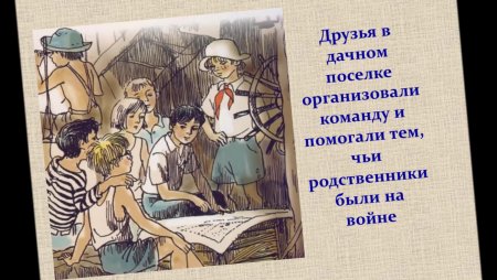 Тимур и его команда рисунок