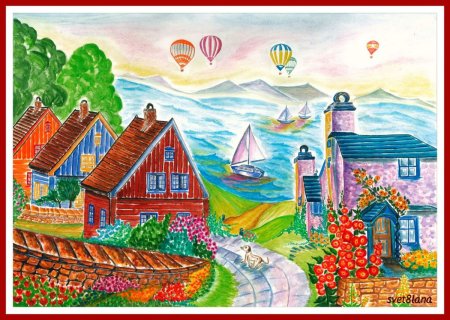 Рисунок будущее моего села