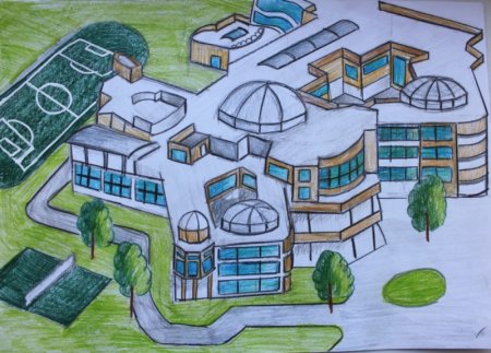 Будущая школа рисунки