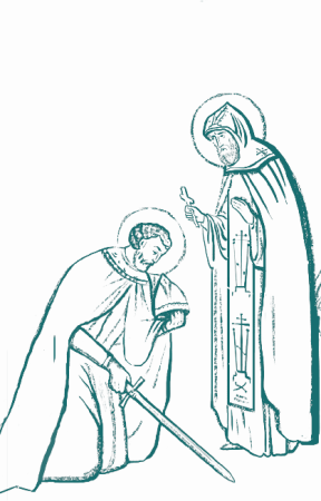 Иллюстрация к житие Сергия Радонежского 4 класс