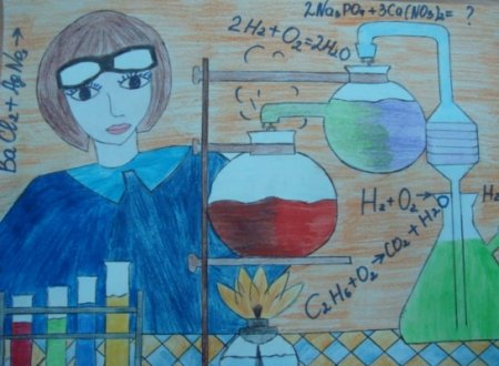 Мир химии глазами детей