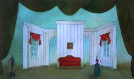 Декорации для театра рисунок