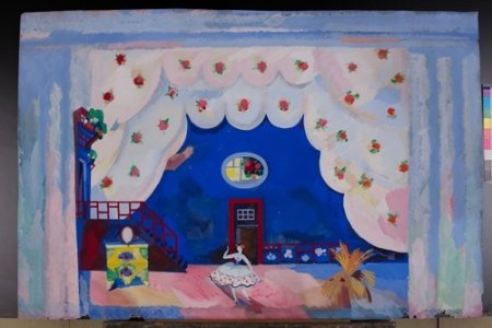 Декорации к спектаклю рисунок