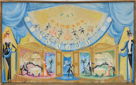 Плакат на тему театр