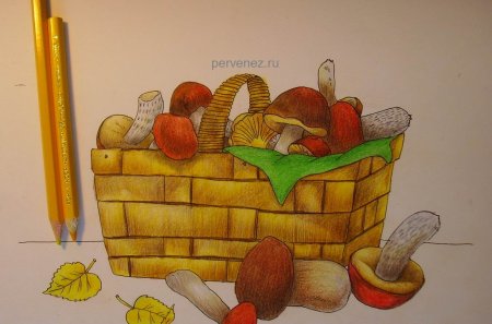 Корзинка для рисования