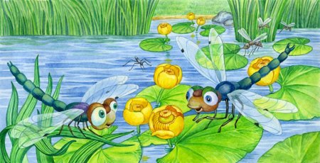 Обитатели водоемов для детей