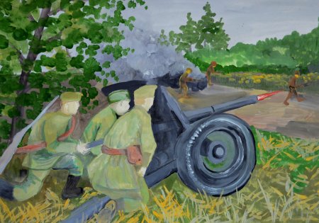 Рисунки на тему Поклонимся великим тем годам