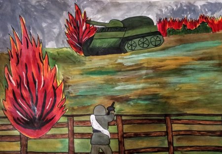Рисунок к 9 мая Поклонимся великим тем годам