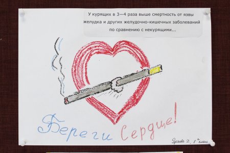 Курение вредит здоровью плакат