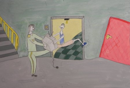 Судебные приставы глазами детей рисунки