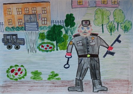 Судебные приставы глазами детей