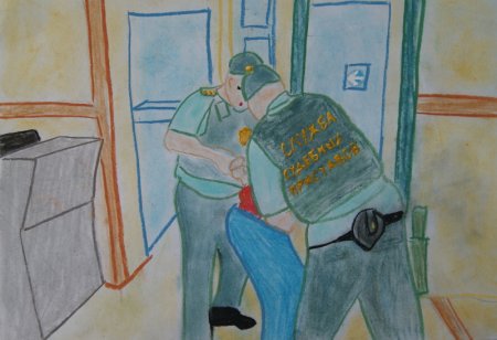 Судебные приставы глазами детей рисунки