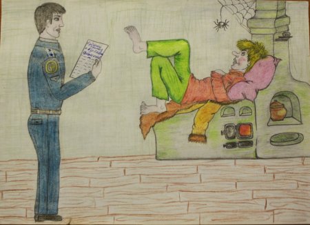 Рисунок на тему судебные приставы