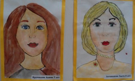 Рисование моя мама