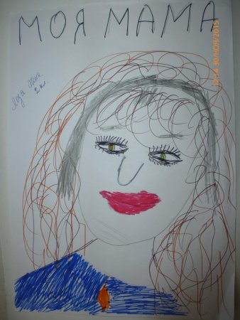 Рисунки на день матери красками