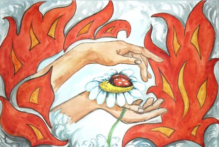 Рисунки и поделки на тему пожарная безопасность