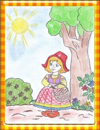 Детские рисунки к сказкам