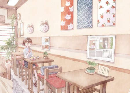 Рисование комнаты кухни