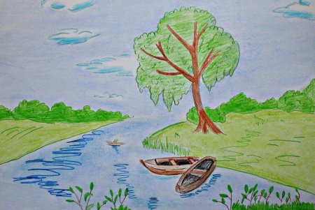 Природа Кузбасса рисунок