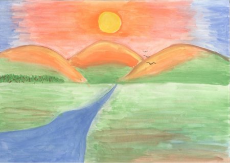 Рисунок моя Родина