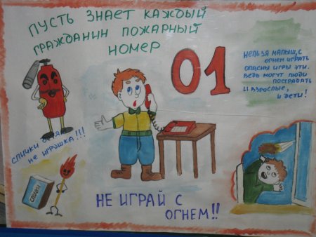 Стенгазета по пожарной безопасности