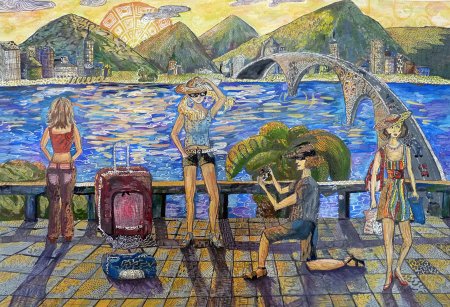 Рисунок отдых на море