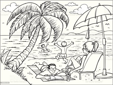 Рисунок на тему лето