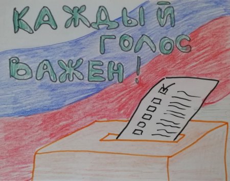 Выборы глазами детей рисунки