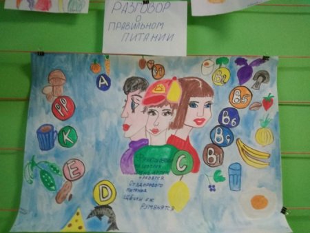 Здоровое питание рисунок