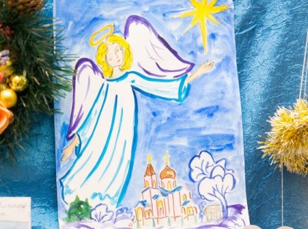 Детские работы на рождественскую тему