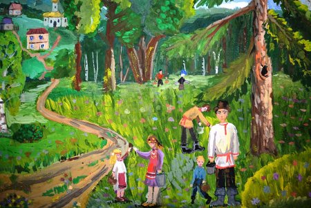 Рисунок на тему Удмуртия