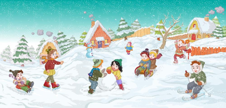 Нарисовать январь